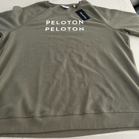 Peloton "Heritage" Pullover Crewneck Sweatshirt, NWT - Men’s XL - Green - Picture 5 of 7